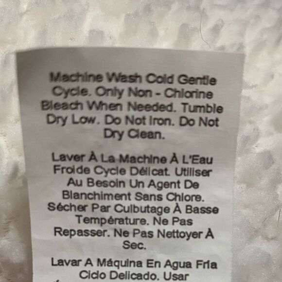 Pottery Barn Robe Teddy Bear White Soft Plush Ultimate Very Oversized Fit SZ SM - Picture 11 of 13